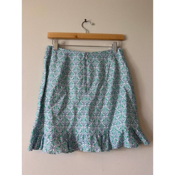 Cami NYC Bia Floral Mini Skirt Women's Turquoise Wallpaper Size: 4 NWT - Picture 6 of 10